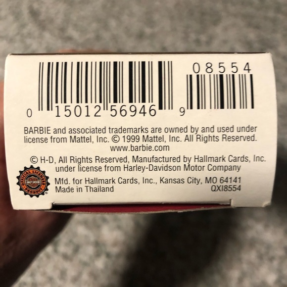 Hallmark Harley Davidson Barbie Ornament New 2000 - Picture 9 of 10